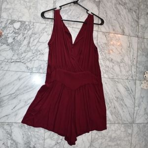 Earthbound Burgundy Romper
